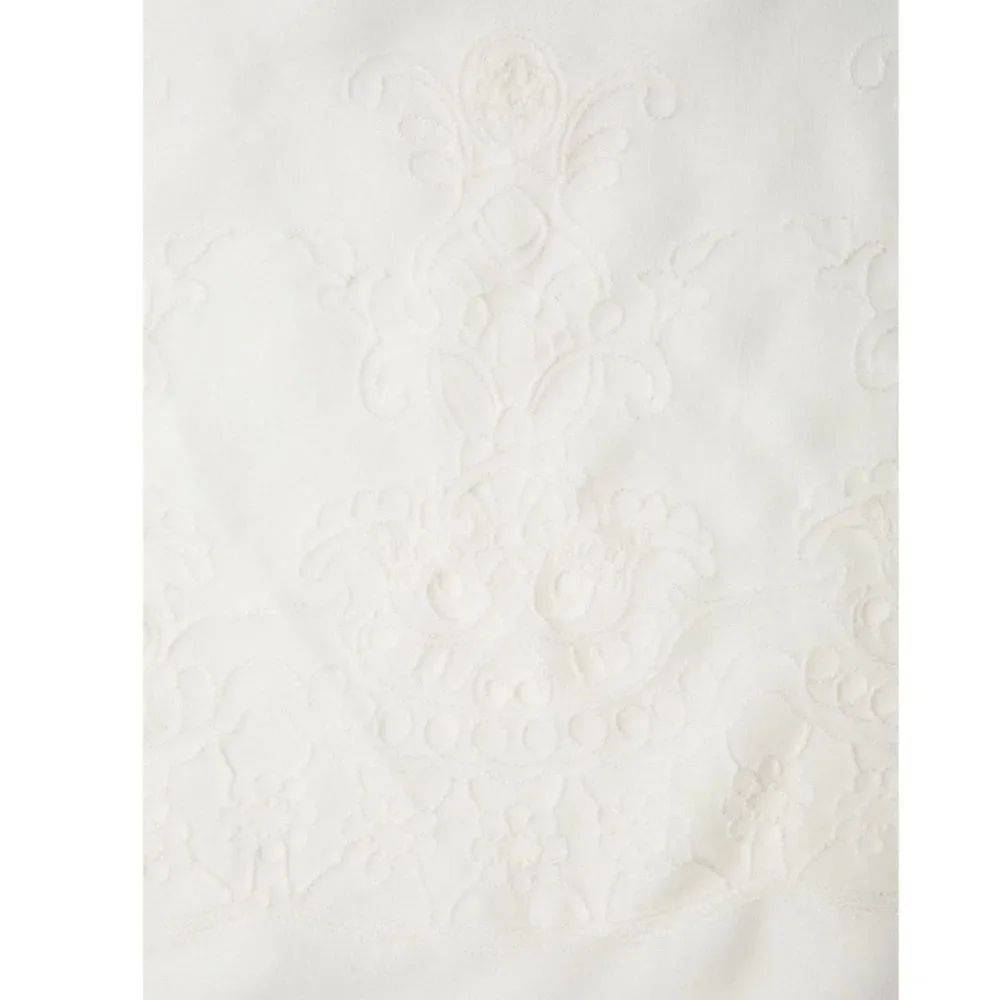 Women's Open Front Embroidered Duster Kimono Wrap - Picture 2 of 5